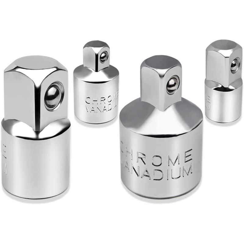 immagine 0 del prodotto aiperq set di adattatori per bussole con adattatore a cricchetto da 4 pezzi da 1 2 a 3 8 , da 3 8 a 1 2 , da 1 4 a 3 8 , da 3 8 a 1 4 