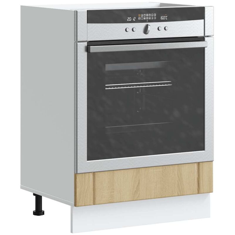 foto del prodotto vidaxl armadio forno lucca rovere sonoma in legno multistrato