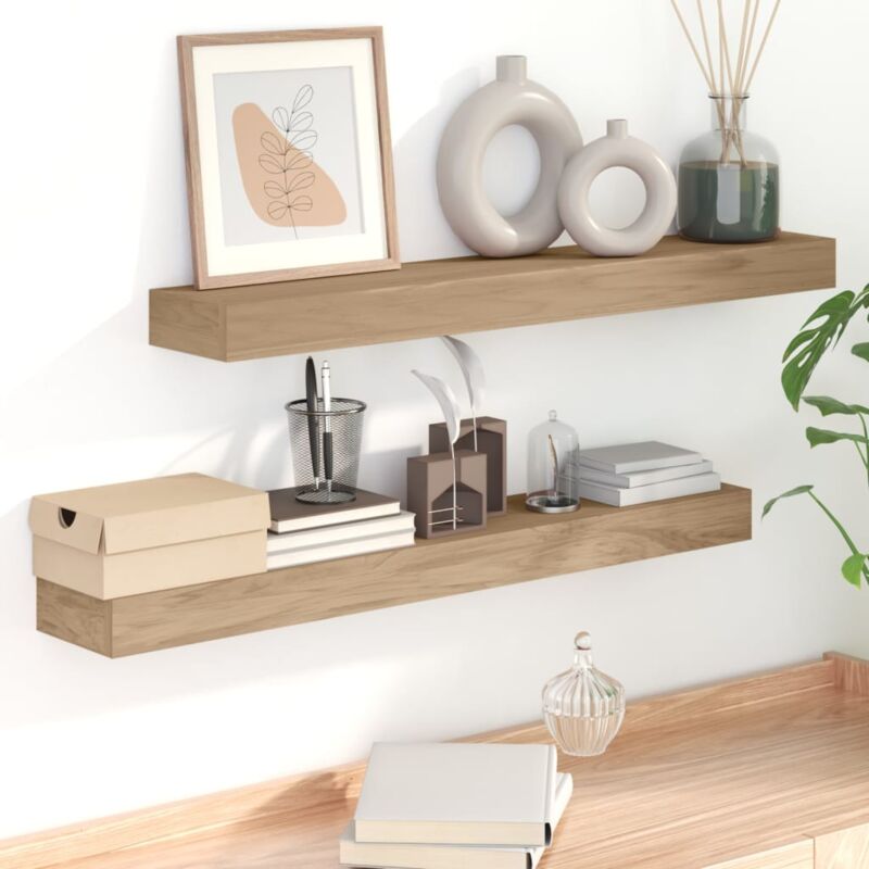foto del prodotto furniture limited mensole da parete 2 pz 90x15x4 cm in legno