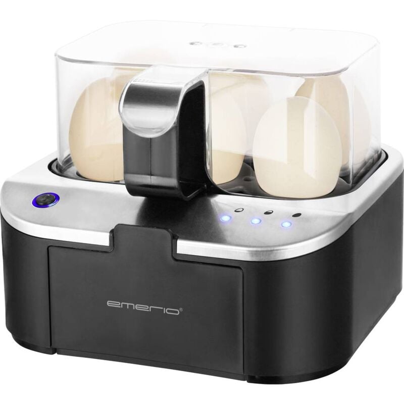 foto del prodotto emerio eb 123177.12 cuociuova senza bpa nero, acciaio inox
