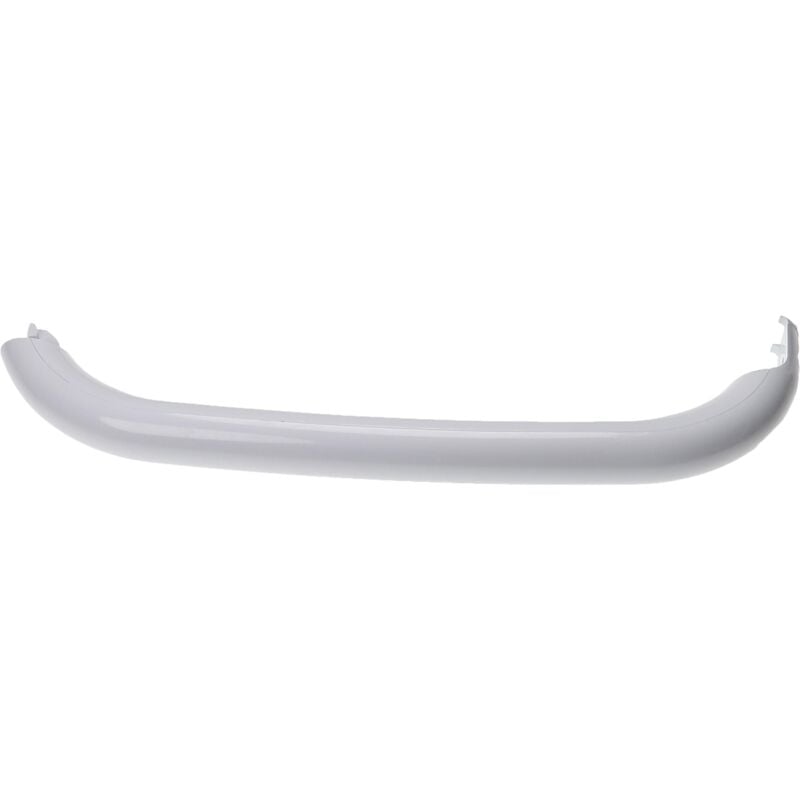 foto del prodotto maniglia per porta sportello compatibile con bosch serie kge36, kge36xx frigorifero forno plastica bianco sostituisce 369542 vhbw