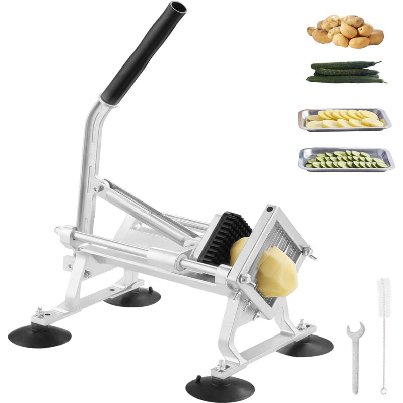 foto del prodotto mophorn vevor affettatrice verdure frutta commerciale 1 4 pollici, affettatrice taglia verdure in acciaio inox lega di alluminio, affettatrice