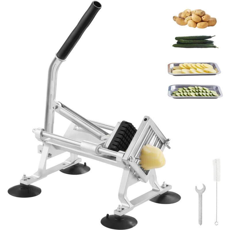 foto del prodotto mophorn vevor affettatrice verdure frutta commerciale 3 8 pollici, affettatrice taglia verdure in acciaio inox lega di alluminio, affettatrice