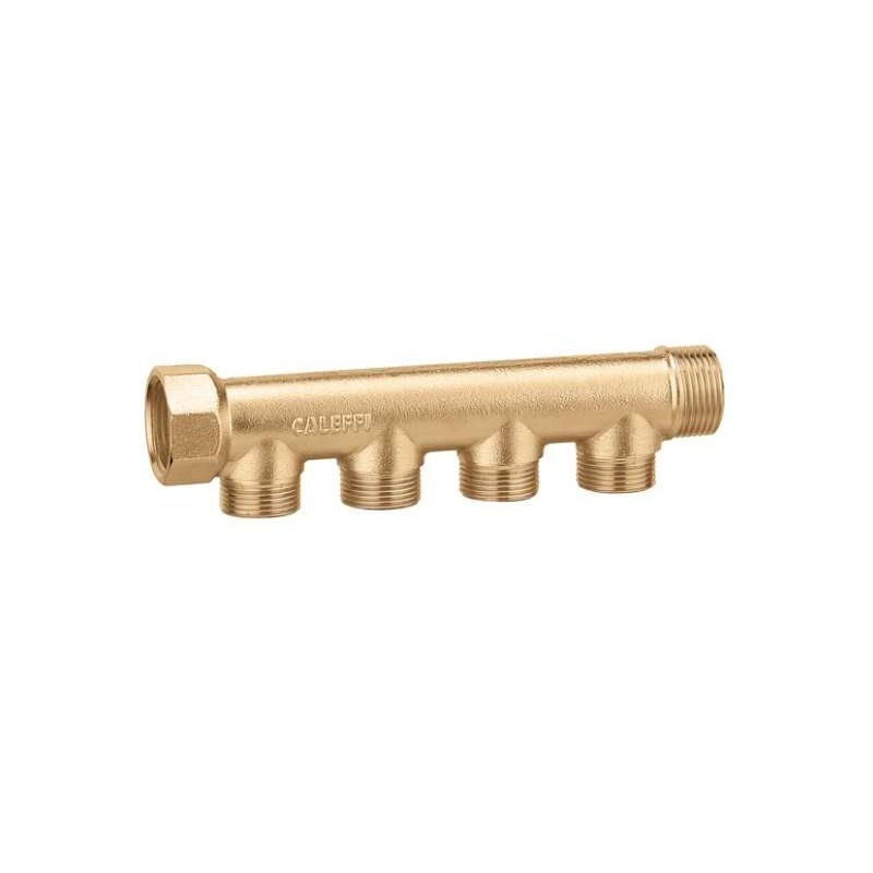 immagine 0 del prodotto collettore semplice, componibile 3 4 3 derivazioni, 1 2 m caleffi 349130 3 4 3