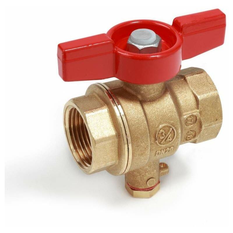 immagine 0 del prodotto giacomini valvola a sfera con portasonda, attacchi f f r851t 1 