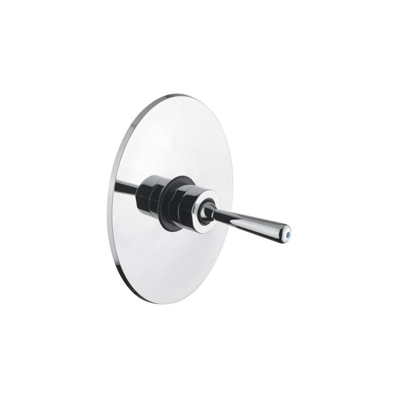 immagine 0 del prodotto flussometro temporizzato wc da incasso con comando a leva antisvitamento 1 serie modern idral 08067 1 cromato ottone
