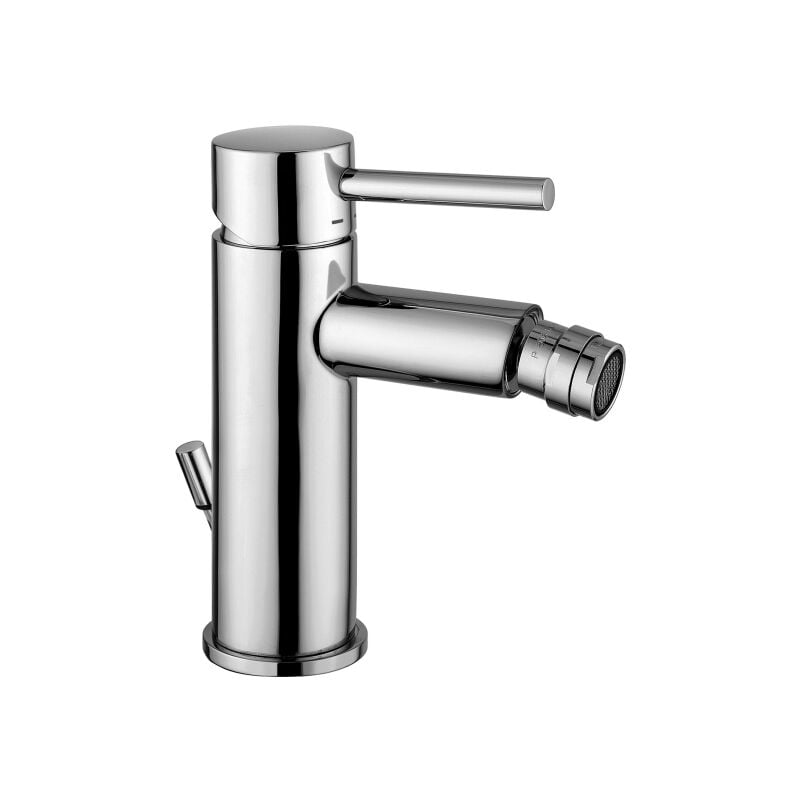 foto del prodotto paffoni miscelatore bidet steel looking serie stick sk135hst ottone steel looking