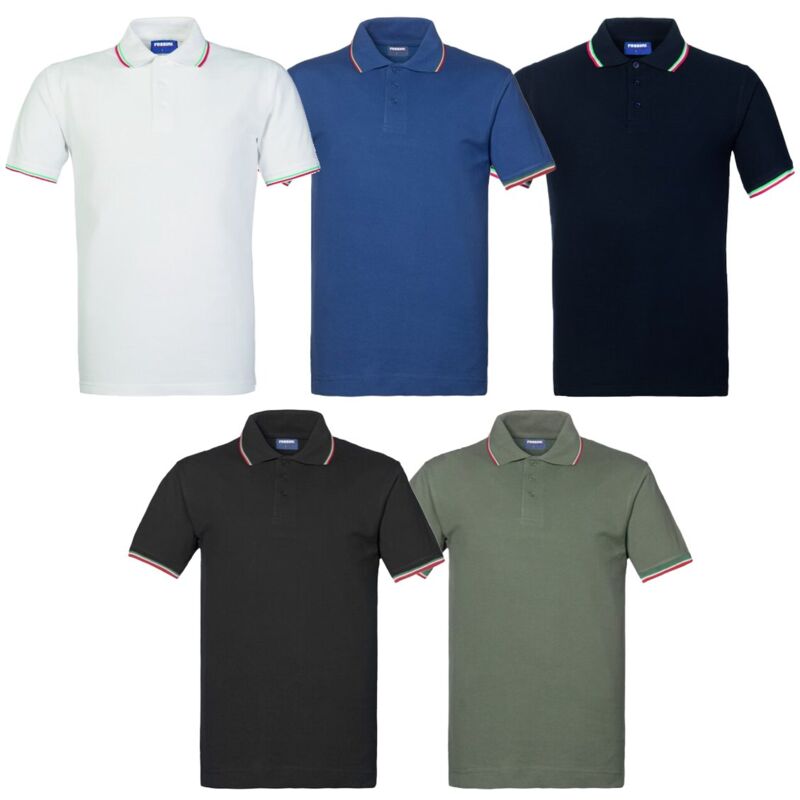 foto del prodotto polo da lavoro rossini italia xxxxxl nero