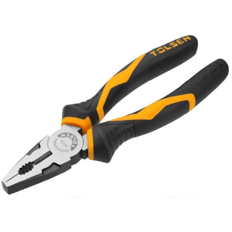 foto del prodotto pinza tolsen 160 mm 16 cm impugnatura mordida ergonomica professionale