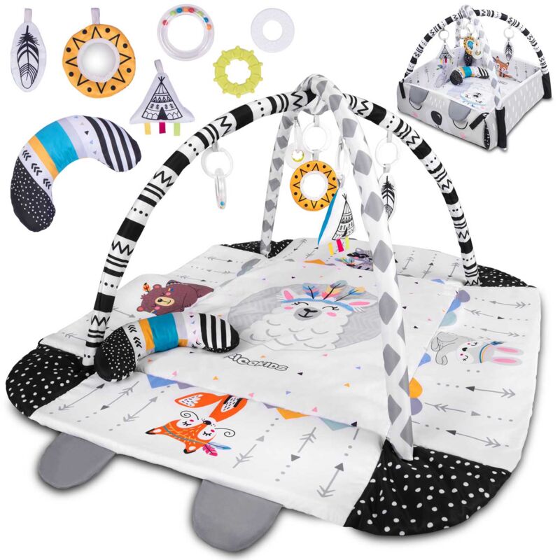 foto del prodotto tappetino educativo interattivo 110 x 100 cm boho ricokids