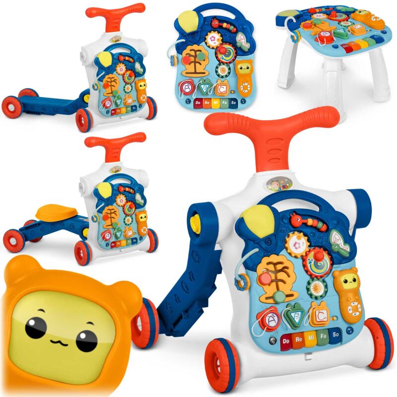 foto del prodotto tavolo educativo ricokids 4in1 blu 781900
