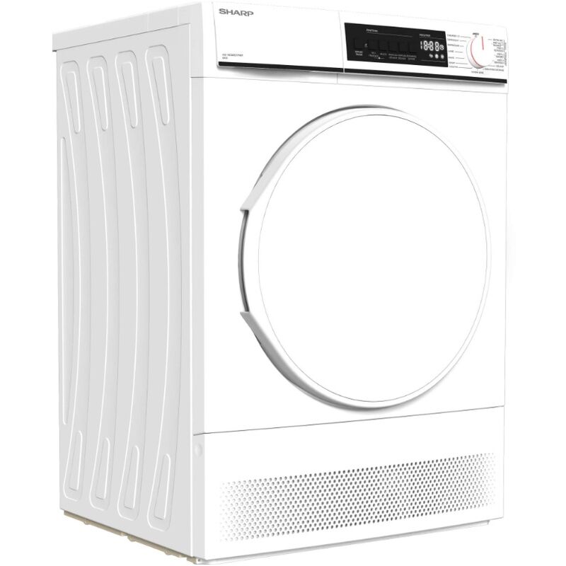 immagine 0 del prodotto asciugatrice a condensazione 60 cm 8 kg 65 db kdncb8s7pw91 sharp
