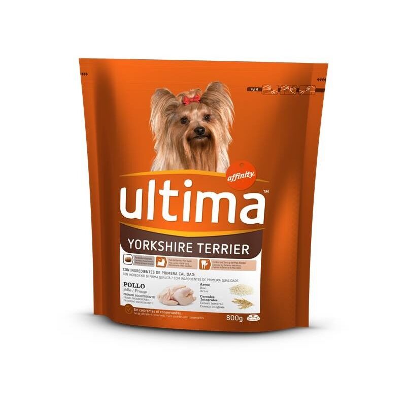 foto del prodotto dog croccantini cane 800 grammi yorkshire ultima