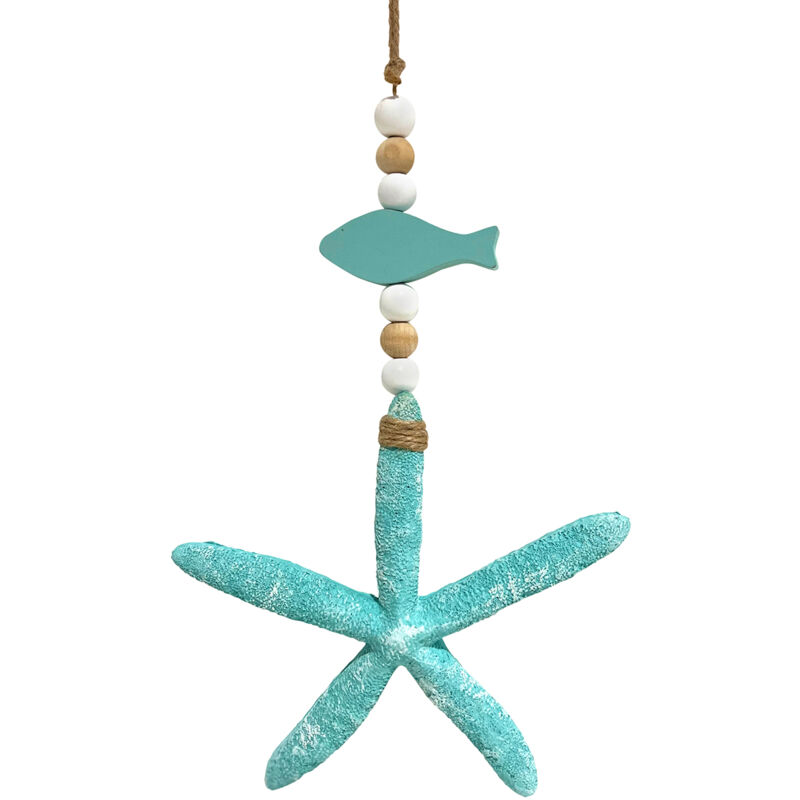 foto del prodotto signes grimalt ciondolo stella blu 40x18x3 cm decorazione per la casa nautica e marinaio