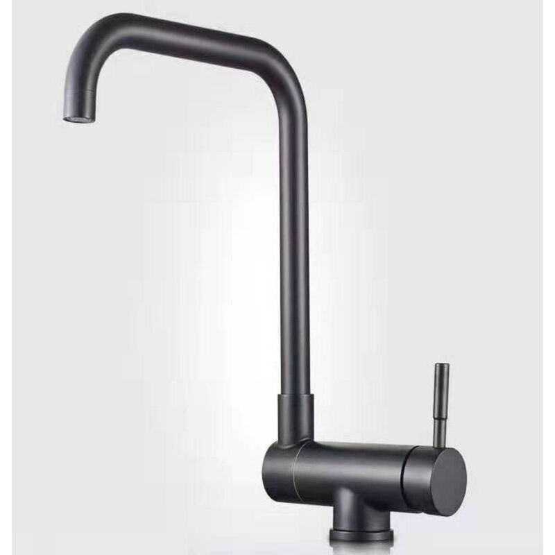 immagine 0 del prodotto sphera miscelatore lavello nero opaco con leva monocomando mod. maxim