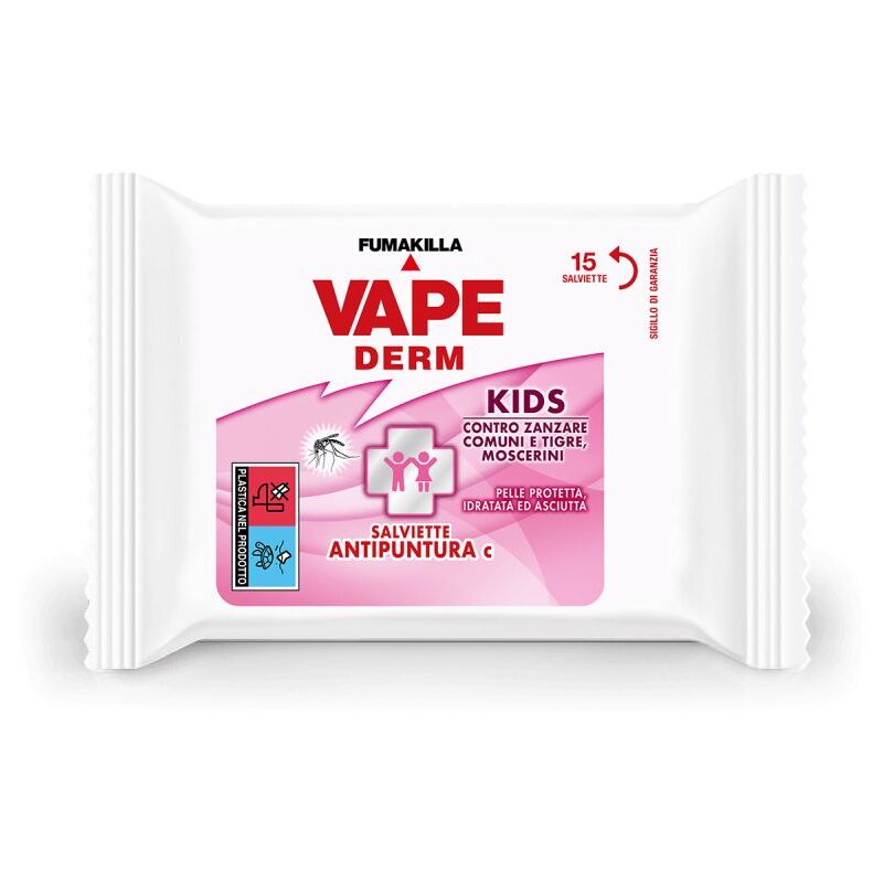foto del prodotto vape persona derm salviette kids antipunture 15pz