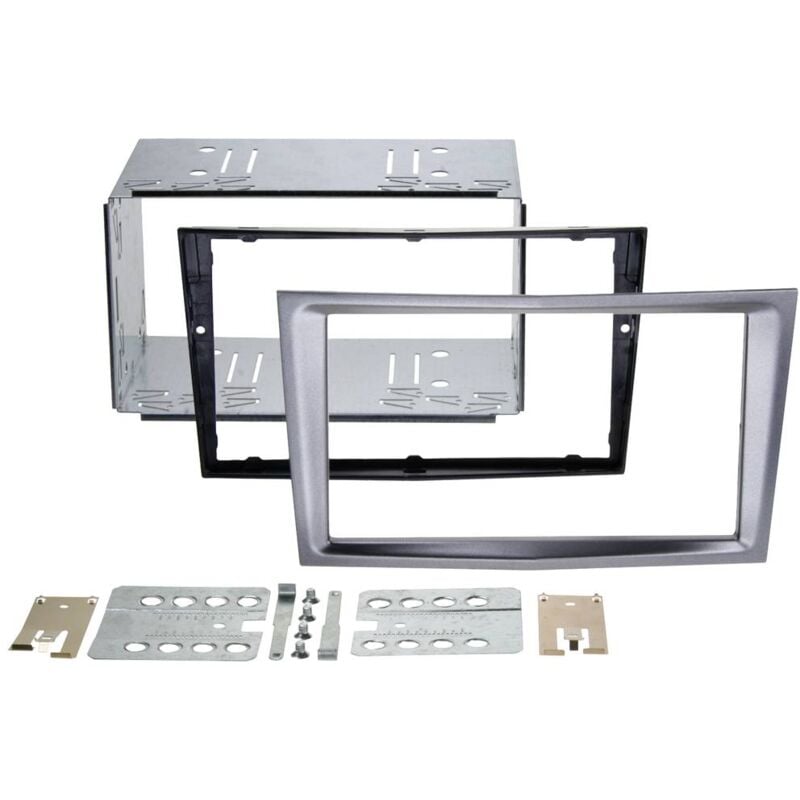 foto del prodotto adnauto acv 381230 24 1 mascherina per installazione autoradio doppio din adatto per marca auto opel