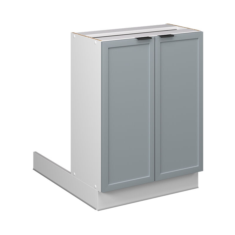 foto del prodotto isola cucina fame line, blu grigio chiaro, 60 cm senza piano di lavoro vicco