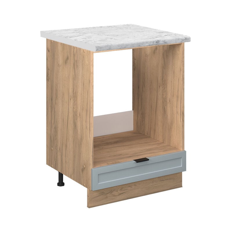 foto del prodotto mobile per forno da incasso fame line, blu grigio chiaro, 60 cm , pl marmo vicco