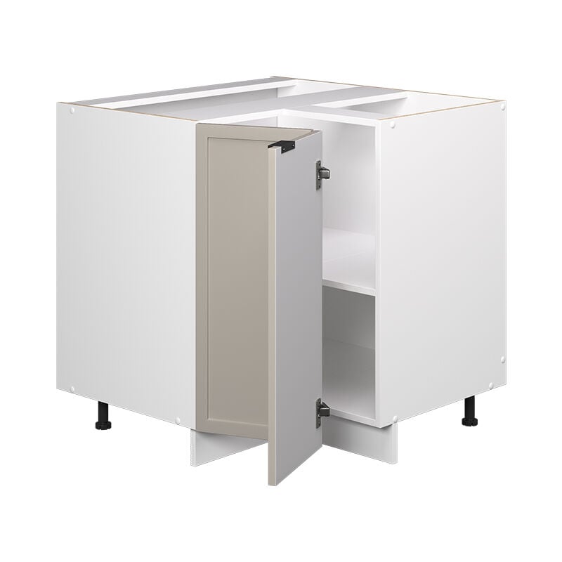foto del prodotto mobile ad angolo cucina fame line, grigiobeige, 80.5 cm senza piano di lavoro vicco