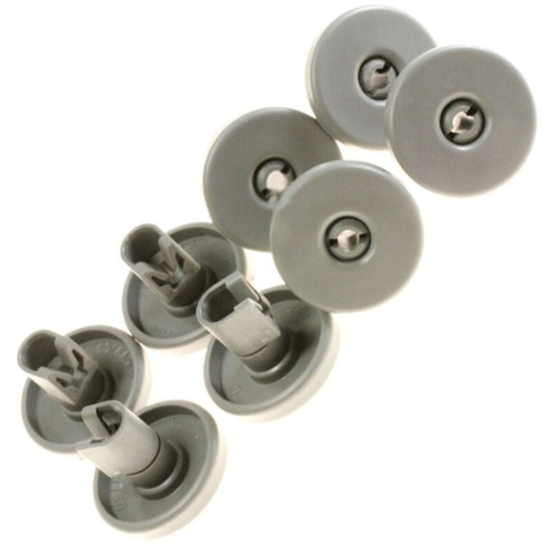 foto del prodotto lot de 8 roulettes panier inf rieur d origine lavastoviglie aeg 4368519