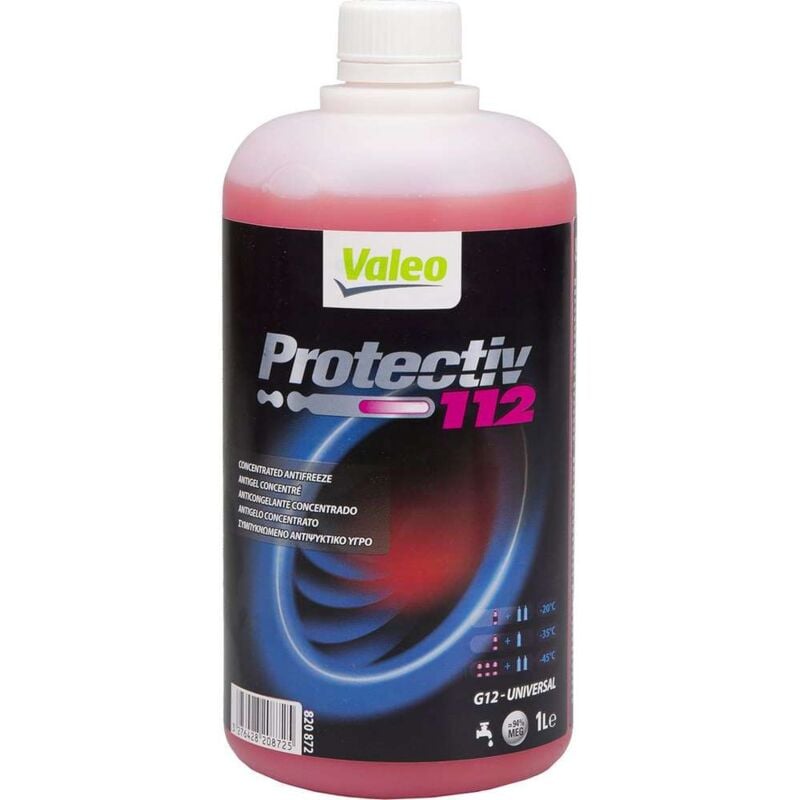 foto del prodotto liquido refrigerante protettivo 112 concentrato rosa