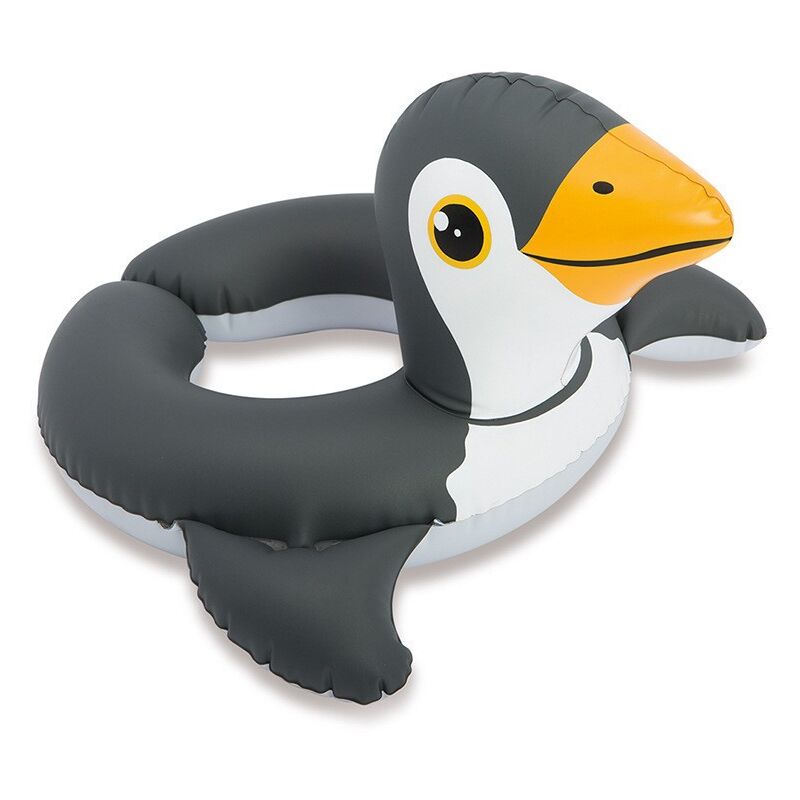 foto del prodotto anello gonfiabile per nuoto per bambini anello galleggiante per nuoto per adulti anello al neon, 64x64 cm
