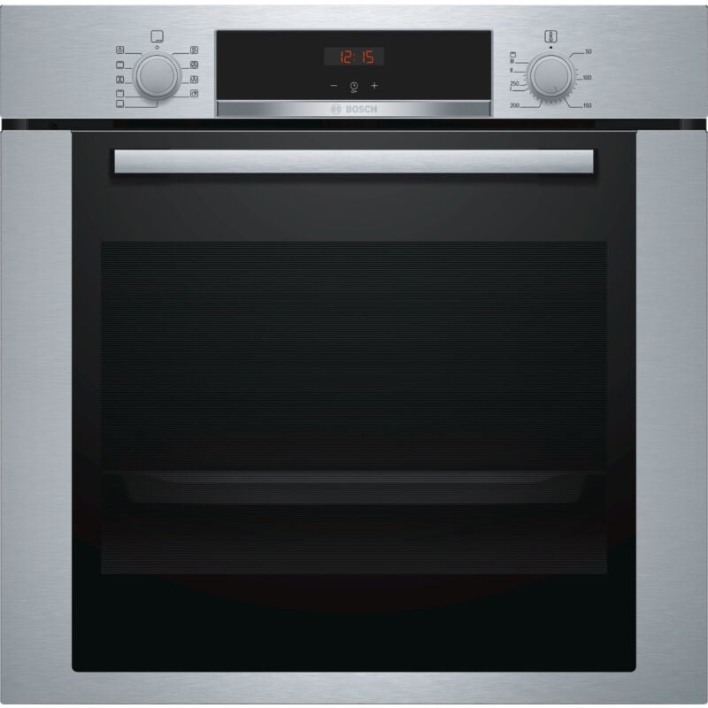 foto del prodotto bosch serie 4 hba3140s0 forno da incasso elettrico ventilato 71l acciaio inox 60x60cm