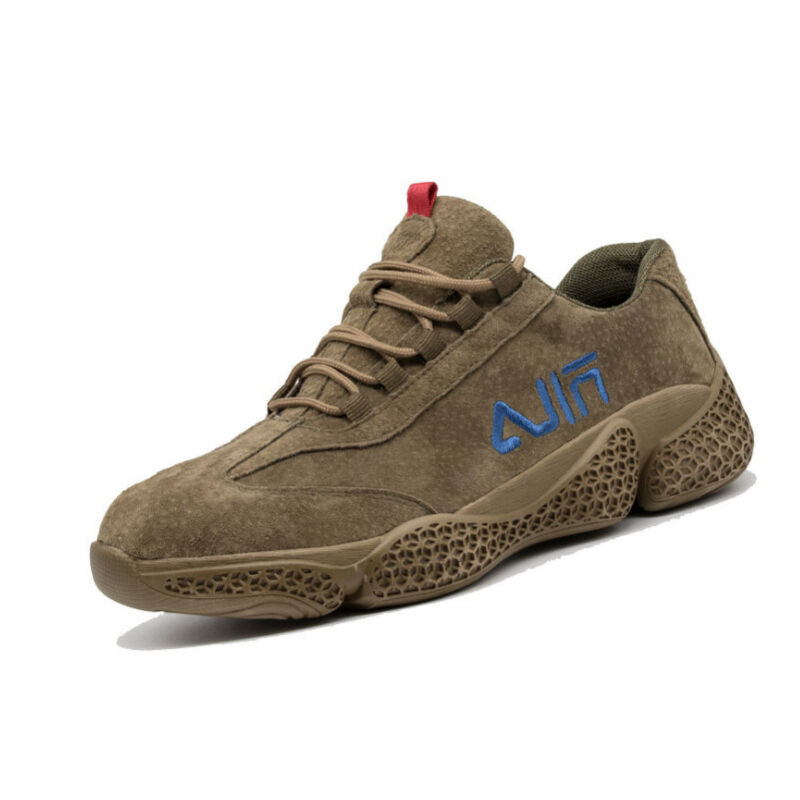 foto del prodotto rapanda scarpe antinfortunistiche da uomo, scarpe da lavoro leggere, antisfondamento e antiperforazione, kaki fourseasons 43