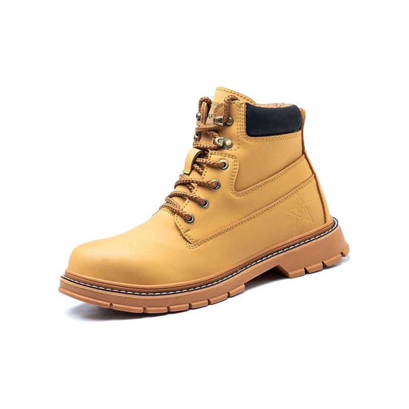 foto del prodotto rapanda stivali da lavoro con punta in acciaio da uomo scarpe antinfortunistiche impermeabili scarpe da lavoro da costruzione antiscivolo