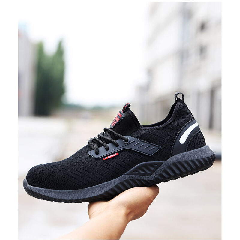 foto del prodotto rapanda scarpe con punta in acciaio uomo donna scarpe da lavoro leggere sneakers antiscivolo scarpe antinfortunistiche impermeabili scarpe da