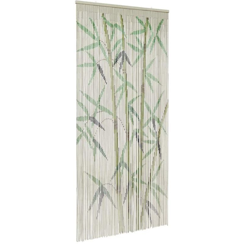 foto del prodotto tenda antimosche per porte stampa bamb 100x200 cm bamb vidaxl