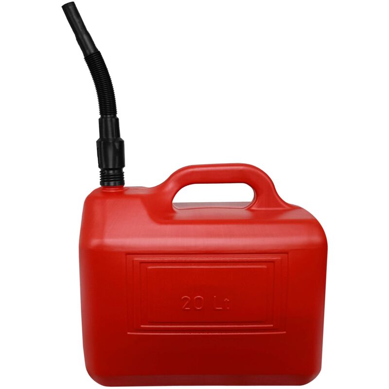foto del prodotto tanica per benzina bidone carburante gasolio omologata 5 10 20 litri beccuccio 20 litri