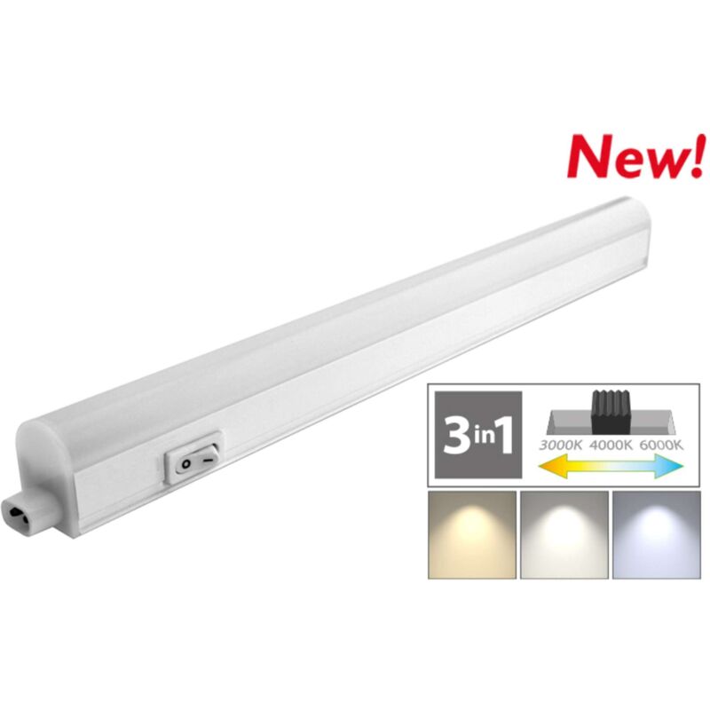 foto del prodotto reglette led 90 cm 15w 1500lm 3000 4000 6000 k