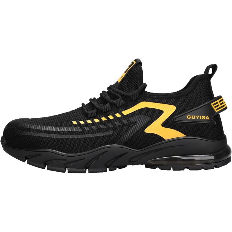 foto del prodotto rapanda scarpe da lavoro antinfortunistiche da uomo puntale in acciaio antiforatura antiscivolo moda industriale sneakers resistenti all usura 47