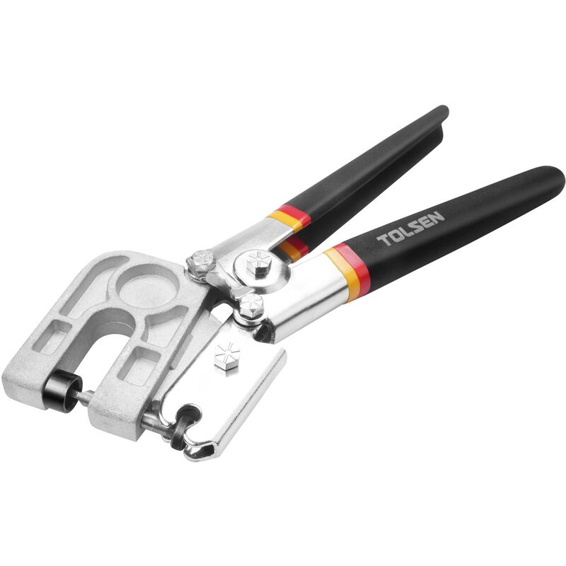 foto del prodotto tolsen pinza crimpatrice professionale 275 mm per profili cartongesso 10309t