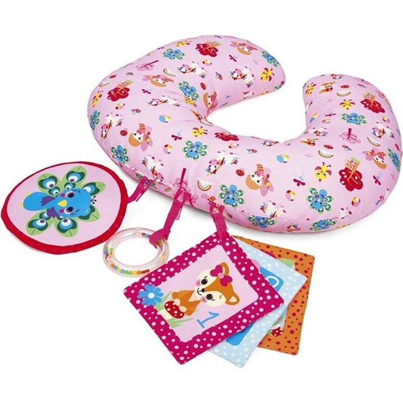 foto del prodotto chicco cuscino per allattamento neonati e gravidanza 40 cm peluche morbido