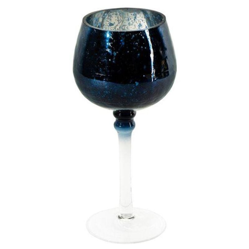 foto del prodotto portacandela decorativo in vetro verre2 fi 9x20 cm bianco