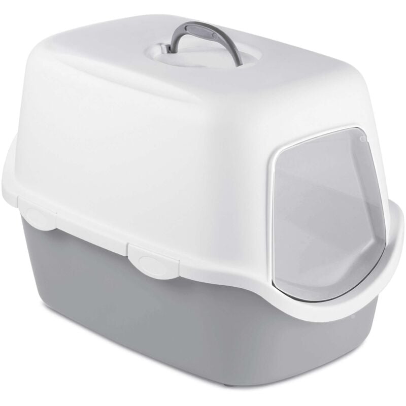 foto del prodotto toilette cathy stone grey bianco