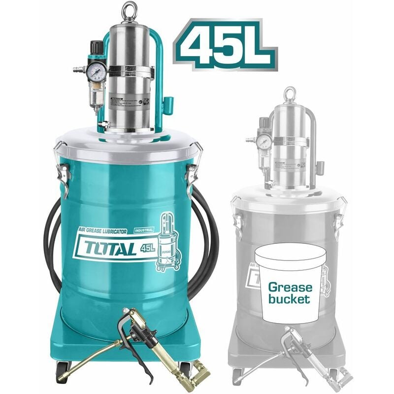 foto del prodotto total ingrassatore pneumatico da 45l industrial
