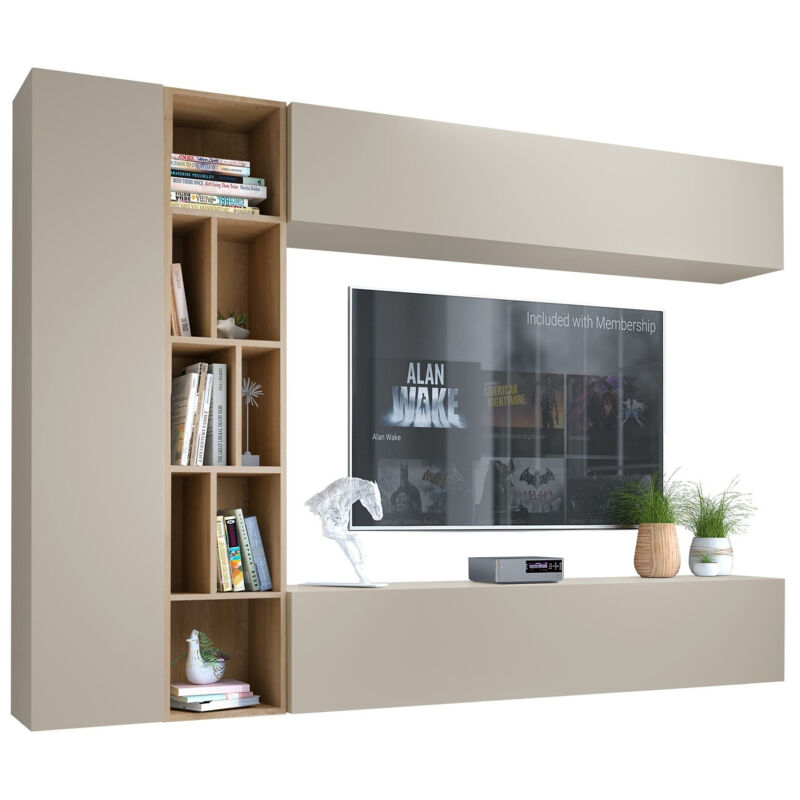 foto del prodotto mobilier1 set mobili soggiorno comfivo 260, cachemire rovere artisan