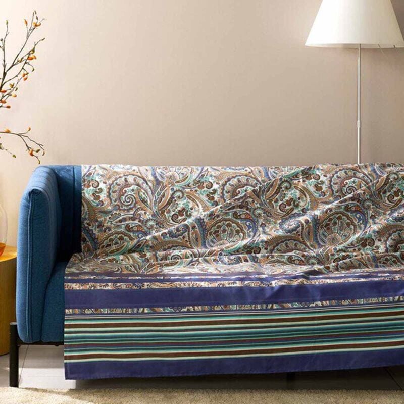 foto del prodotto bassetti granfoulard telo copridivano, telo copritutto, telo arredo divano gran foulard per divano, telo arredo 350x270 cm, copriletto, copritavolo