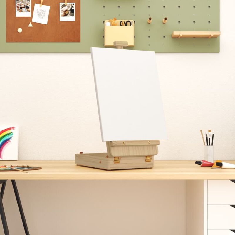 foto del prodotto cavalletto da tavolo 27x43x68 cm in legno massello di pino