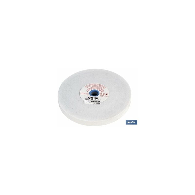 foto del prodotto mola abrasiva bianca 250x25x25 gr.80