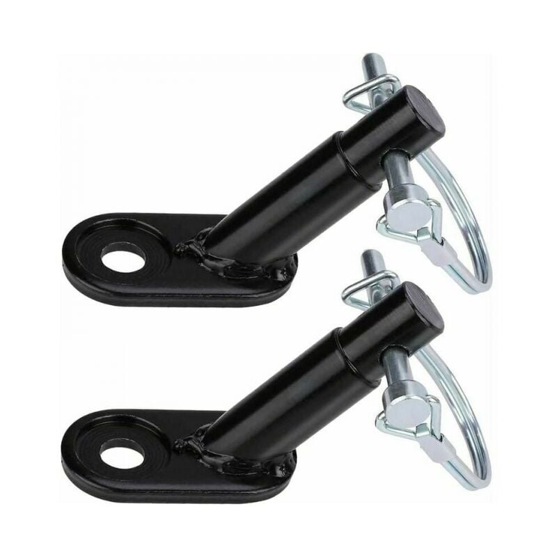 foto del prodotto 2 pezzi gancio per rimorchio bici, adattatore per gancio per rimorchio bici, accoppiatore per gancio per rimorchio bici, per rimorchio per bici per