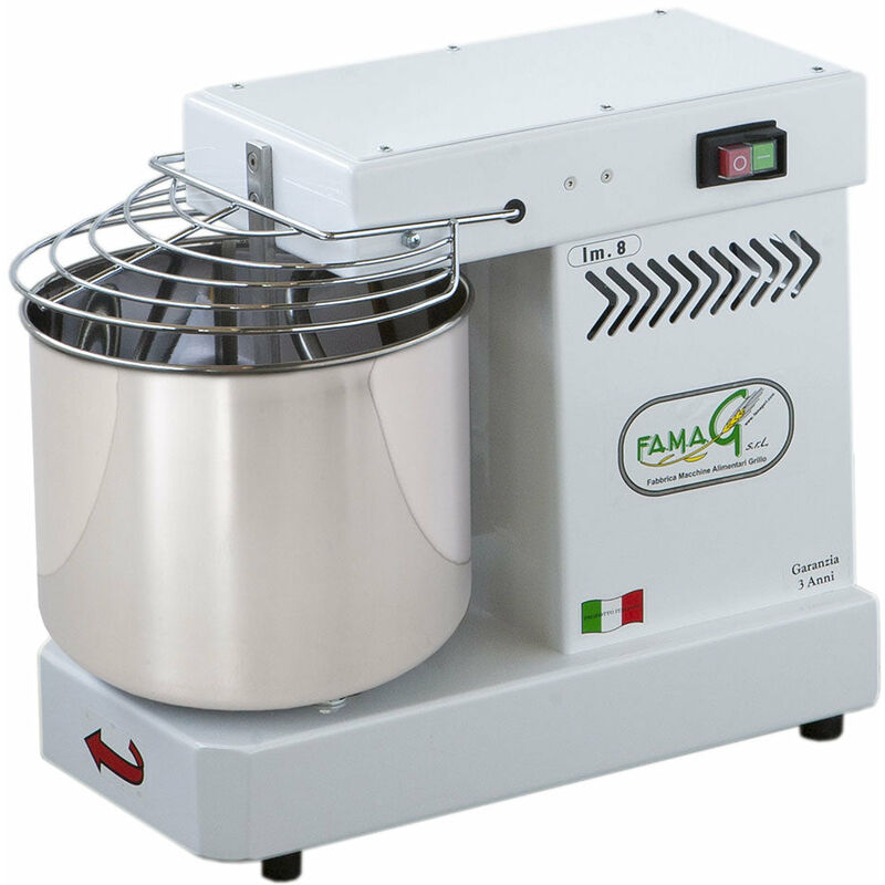 foto del prodotto famag impastatrice a spirale testa fissa 8kg 350w im8 230