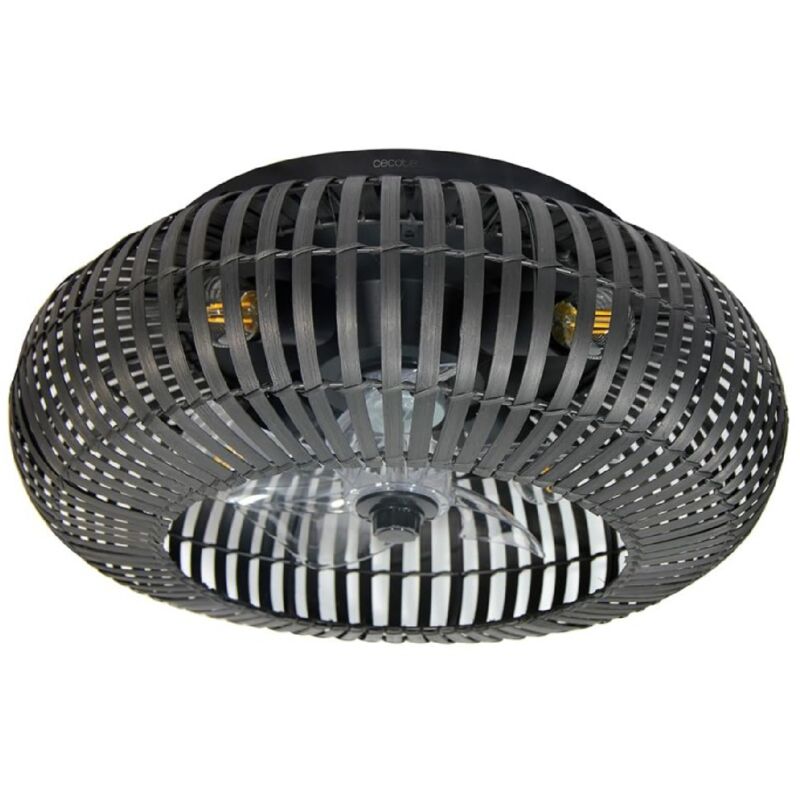 foto del prodotto cecotec ventilatori da soffitto energysilence lampaero 600 natural darkwood