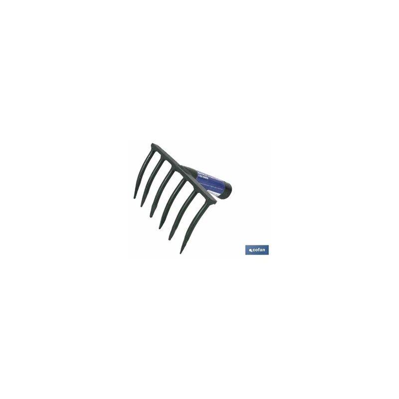 foto del prodotto rastrello forgiato 10 denti 305x100mm
