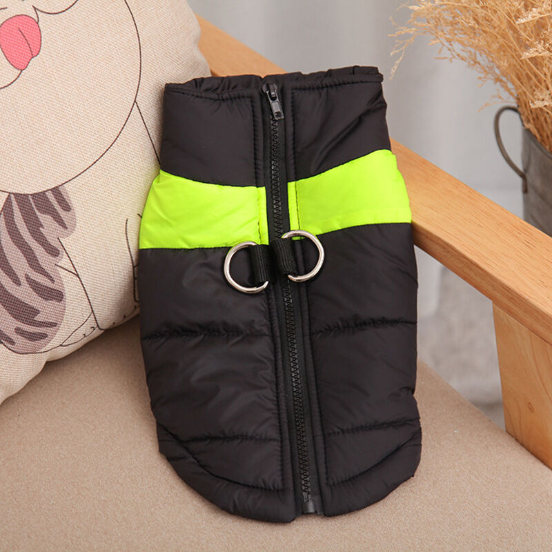 foto del prodotto fortuneville gilet per cani impermeabile in cotone, gilet per animali domestici, cappotto per cani autunno e inverno, cappotto per cani autunno e
