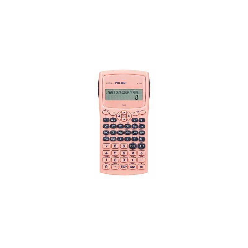 foto del prodotto milan calcolatrice scientifica in blister serie m240 1918 o rosa